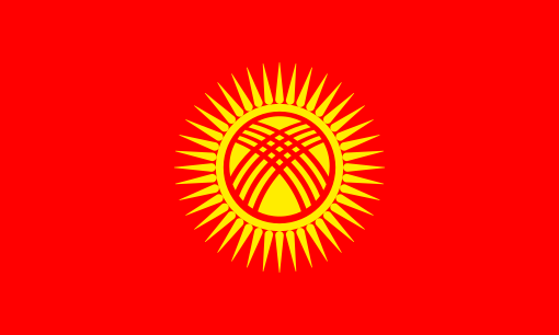 kyrgyzstan flag